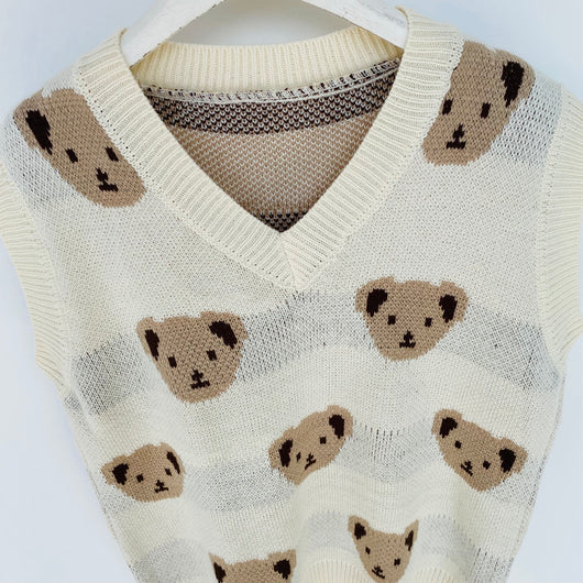Cardigan Holgado Estilo Universitario para Mujer - Image 55