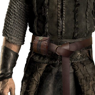 Bolsa Cuadrada Medieval Estilo Vikingo Nórdico para Cosplay y Eventos - Image 3