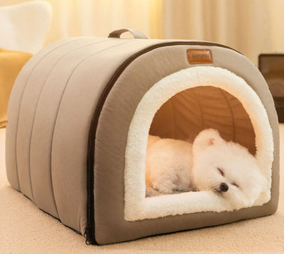 Nido Acolchado Portátil para Perros y Gatos - Cama Cálida para Mascotas Pequeñas y Medianas - Image 11