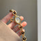 Pulsera de Ámbar con Diseño de Cadena - Lujo Minimalista y Elegancia Sofisticada