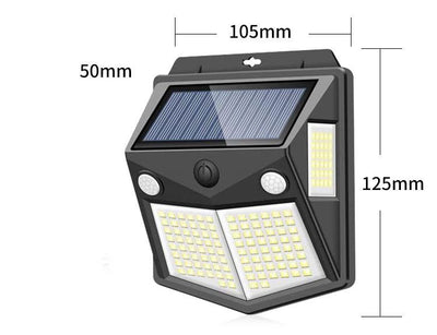 Lámpara Solar LED Dual Sensor para Villa y Jardín Exterior Impermeable - Image 7