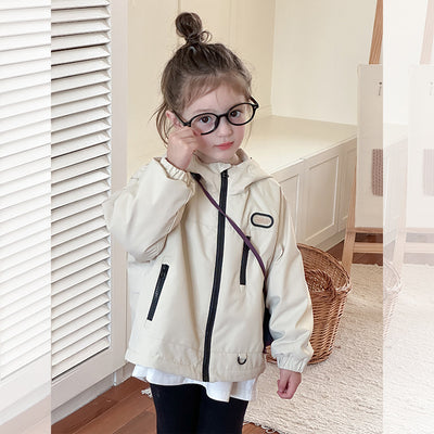 Chaqueta Deportiva Infantil con Capucha - Diseño Holgado para Exterior
