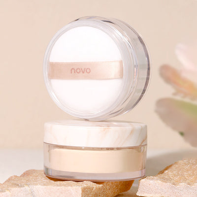 Polvo Facial Translúcido Efecto Nube - Acabado Mate Impecable