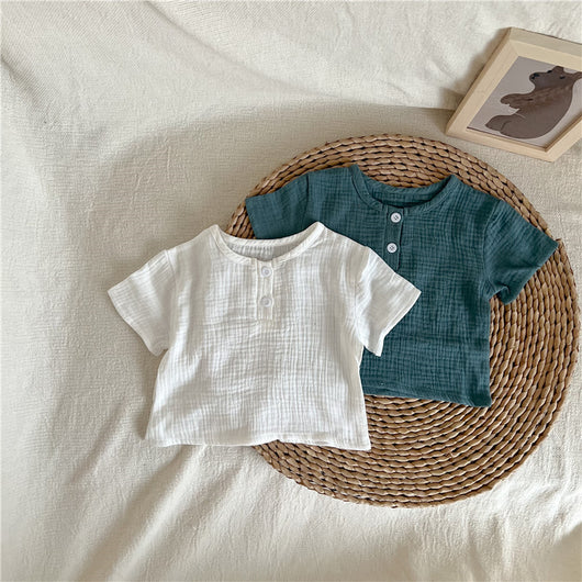 Conjunto de Algodón para Bebé - Playera y Shorts Unisex - Image 13