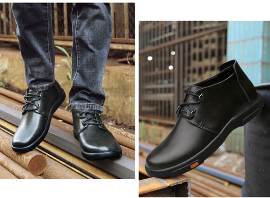 Zapatos Casuales de Cuero Nobuk para Hombre con Suela Flexible - Image 16