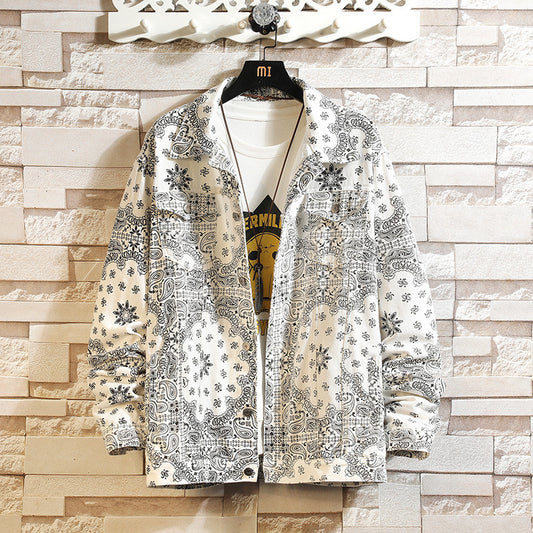 Chaqueta Casual Masculina Estilo Japonés Trendy