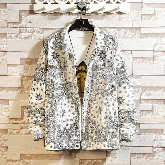 Chaqueta Casual Masculina Estilo Japonés Trendy