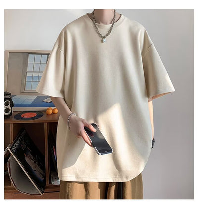 Playera Holgada Estilo Americano para Hombre - Image 9
