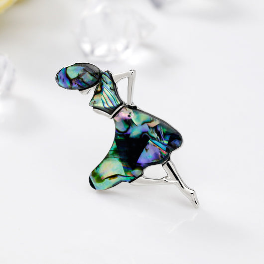 Broche Bailarina Versátil con Diseño de Concha - Image 8