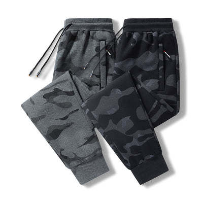 Pantalones Casuales de Algodón para Hombre Talla Grande Otoño Invierno con Puño Ajustado - Image 18