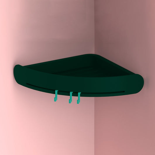 Canasta de Almacenamiento Plástica para Esquina de Baño sin Perforaciones - Image 6