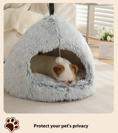 Cama Térmica Acogedora para Gatos - Nido Peluche Invierno - Image 28