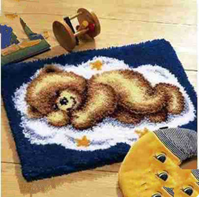 Tapete Tejido Cross Stitch en Lana Estampada - Image 12