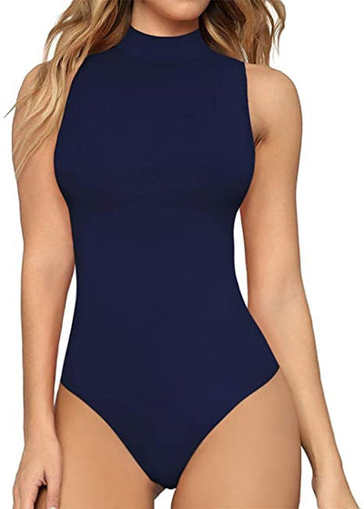 Traje de Baño Entero Cuello Alto Casual - Image 3