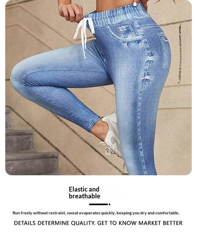 Jeans Rotos Cintura Alta Súper Elásticos - Image 13