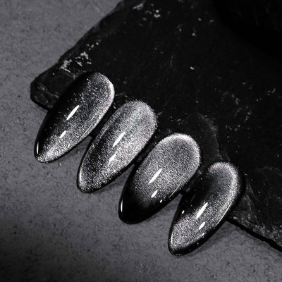 Esmalte de Uñas Efecto Gato Negro Intenso - Estilo Hada Oscura - Image 6