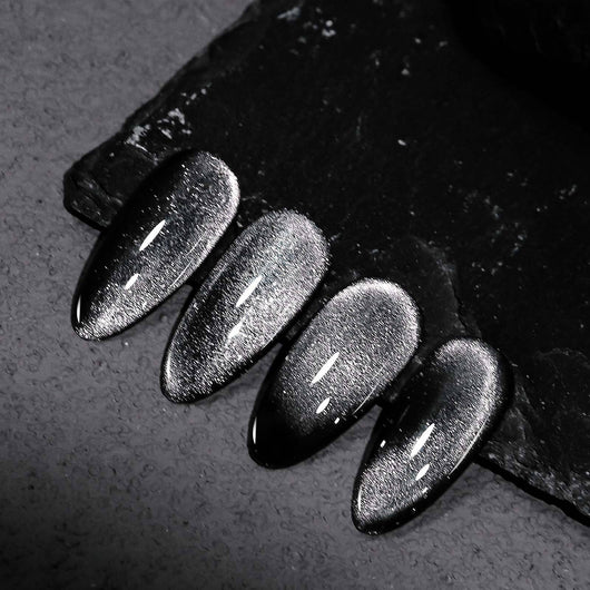 Esmalte de Uñas Efecto Gato Negro Intenso - Estilo Hada Oscura - Image 6
