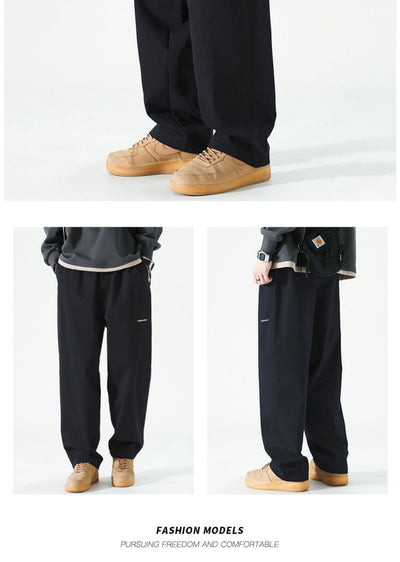 Pantalones Cargo Sueltos para Hombre Rectos Casuales - Image 22
