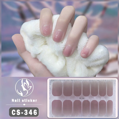 Uñas Postizas Impermeables de Color Sólido para Nail Art - Image 11