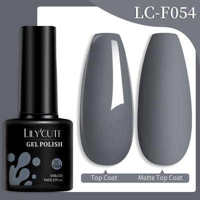 Set de Pegamento para Uñas con Brillo de Color Sólido - Image 89