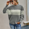 Blusa de Punto a Rayas con Mangas Farol - Estilo Moderno para Mujer