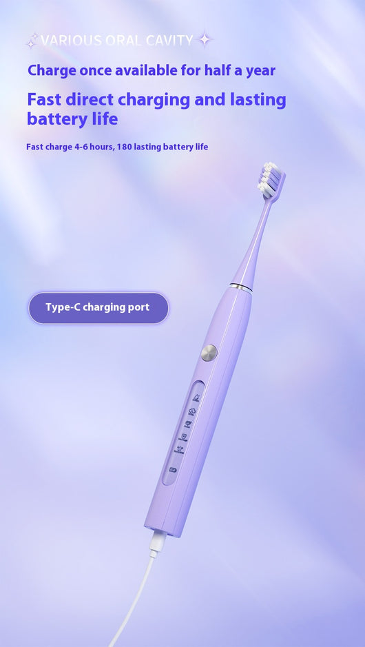 Cepillo de Dientes Eléctrico con Carga Rápida y Cerdas Suaves - Image 15