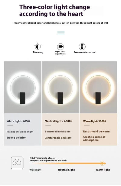Lámpara de Pared LED para Mesita de Noche - Image 9