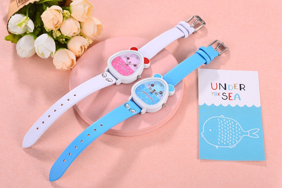 Reloj Infantil con Diseño de Dibujos Animados