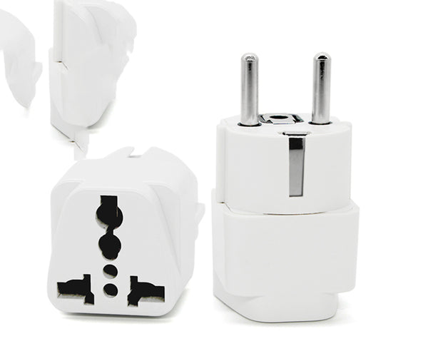 Adaptador de Enchufe Europeo para Viajes Internacionales