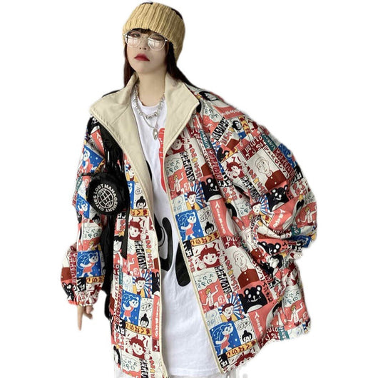 Abrigo Suelto para Mujer Primavera Otoño Estilo Coreano - Image 10