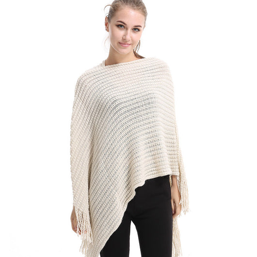 Capa Tejida de Moda para Mujer - Image 3