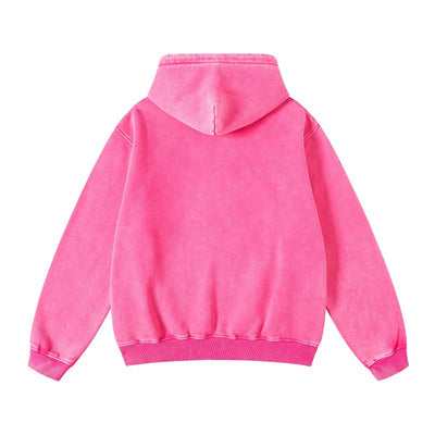 Sudadera Hoodie Retro Holgada de Polar para Mujer - Image 26
