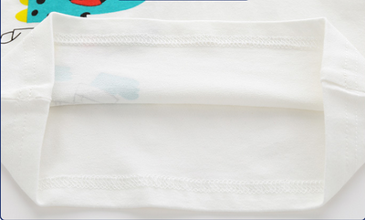 Playera Infantil Casual con Cuello Solapa y Estampado Cartoon - Image 10