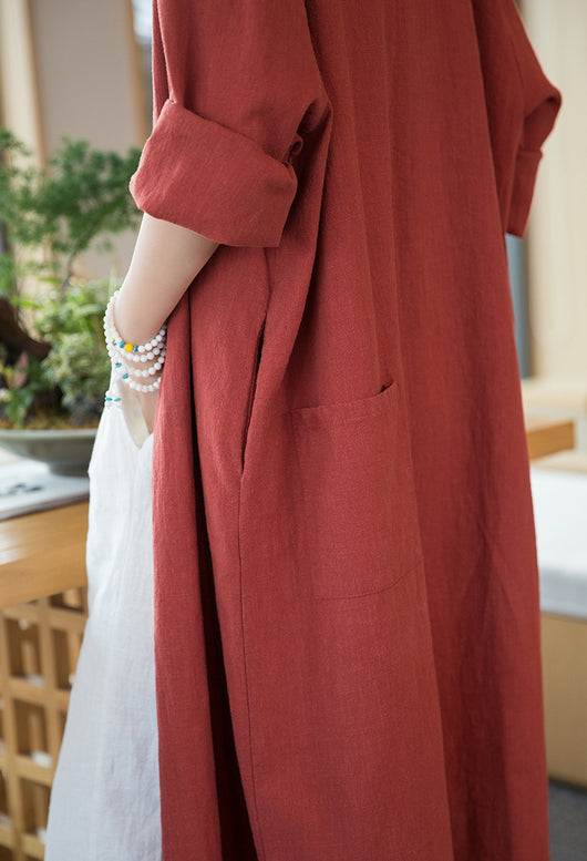 Cardigan Literario Holgado y Ligero para Mujer - Elegancia Minimalista - Image 4