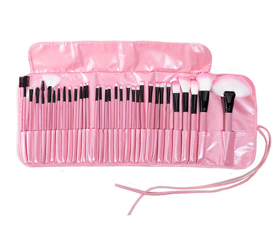 Set Completo de 24 Brochas de Maquillaje Profesional con Cerdas Naturales - Image 6