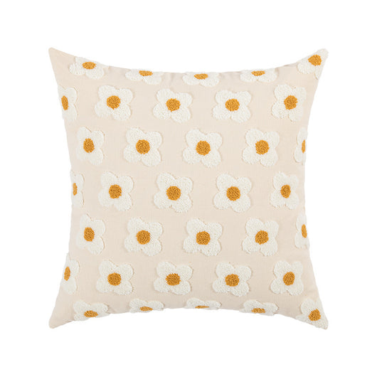 Funda de Almohada de Algodón Bordada Estilo Nórdico Minimalista - Image 8