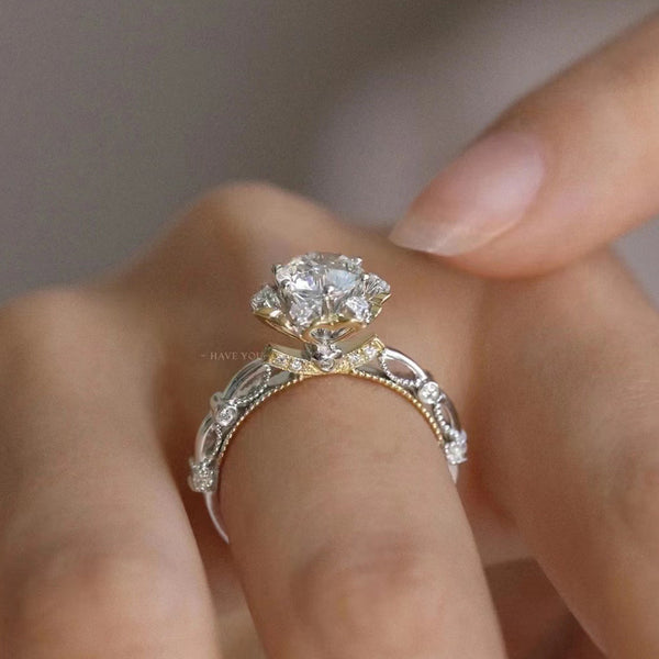 Anillo de Bodas Mosonite Alta Pureza