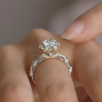 Anillo de Bodas Mosonite Alta Pureza