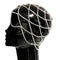 Women's Mesh Temperament Multi-layer Full Diamond Hair Chain Plateado