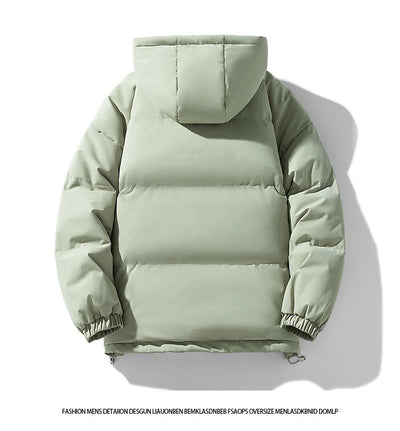 Chamarra Acolchada Suelta con Capucha para Invierno - Image 17