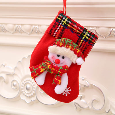 Set de Calcetines Navideños con Adornos Santa y Árbol - Bolsa de Regalo - Image 22