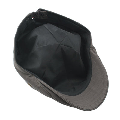 Gorra Plana Estilo Retro con Botón de Cobre - Image 4