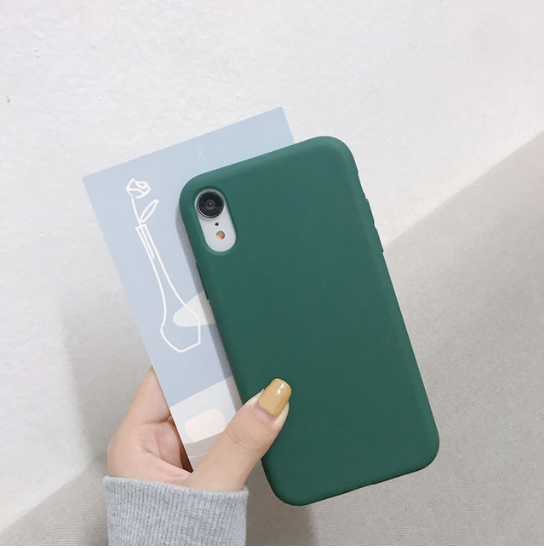 Funda Protectora de Silicona Esmerilada para Celular