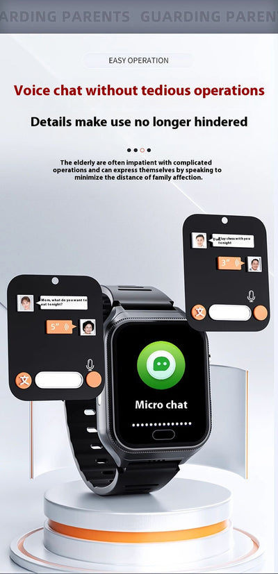 Reloj Inteligente GPS Localizador para Adultos Mayores - Antirrobo - Image 13