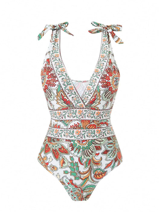 Traje de Baño Enterizo Étnico para Mujer - Image 42