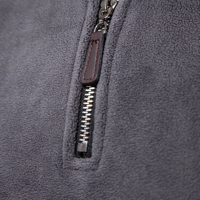 Suéter de Cuello Alto con Cierre Medio para Hombre - Otoño e Invierno - Image 3
