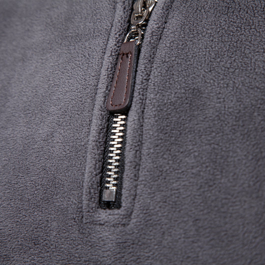 Suéter de Cuello Alto con Cierre Medio para Hombre - Otoño e Invierno - Image 3