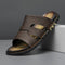 Pantuflas de Negocios Talla Grande para Hombre - Confeccionadas Artesanalmente con Suela Flexible