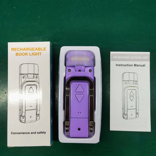 Lámpara de Lectura LED Plegable con Protección Ocular y Puerto USB - Image 9