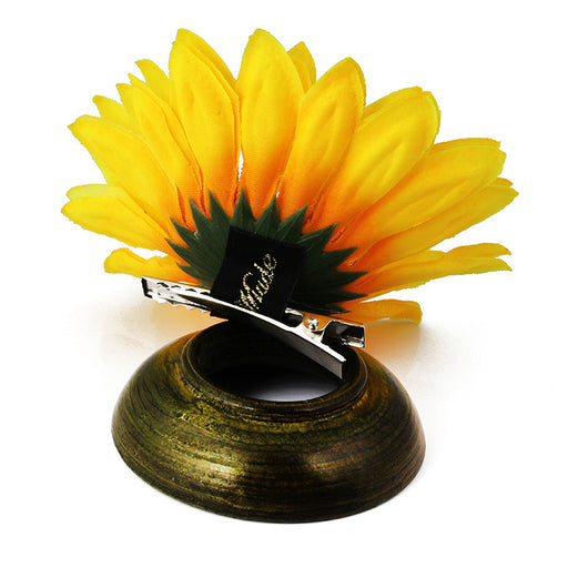 Pasadores Girasol de Moda para Niñas - Accesorios Vacacionales - Image 4